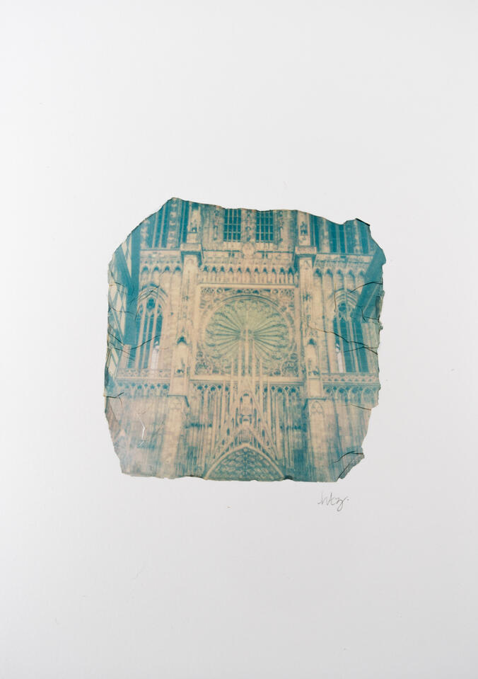 Rosace de la Cathédrale notre Dame de Strasbourg